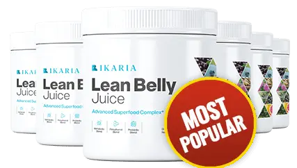 Ikaria Juice six bottles with banner